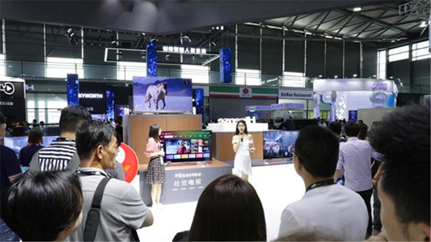海信社交电视S7亮相CESA   预计将于7月正式上市